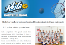 Uudiskiri: Keila KK oli EMV-l edukas