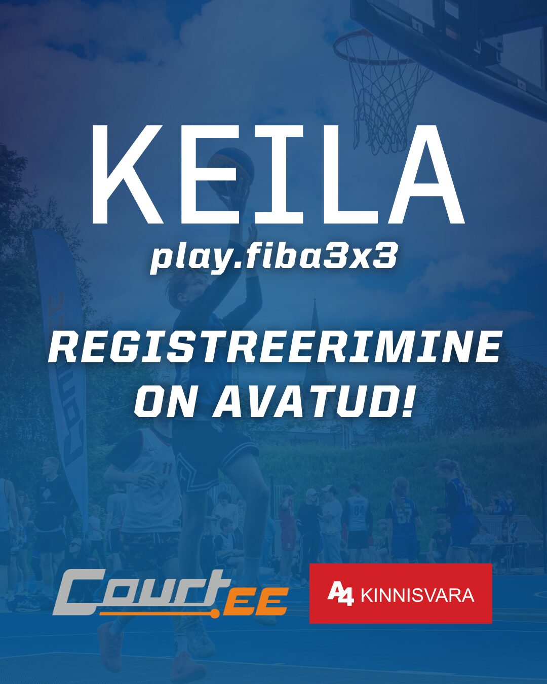 Alustame 2025 suvehooaega 3x3 etapiga! 7. juunil 11:00Keila Kossupargis (Jõe tn 2b, Keila). Etapil osalevad:POISID: U13 poisid ja tüdrukud (2012)U15 poisid ja t